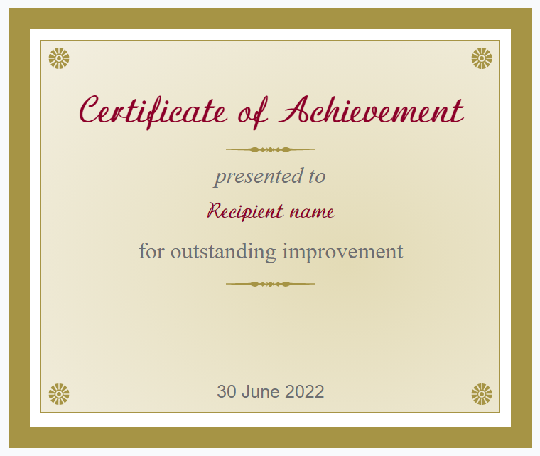 School Certificate Generator For Free Generate School Certificate Online 