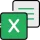 Excel to PDF icon