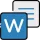 WORD to PDF Converter icon