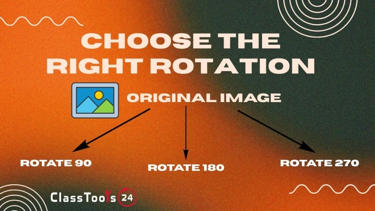 Rotate Images for School Slides, Forms, and Projects