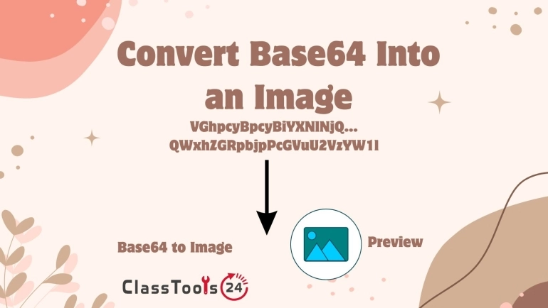 Base64 to Image Converter: Practical Use Cases