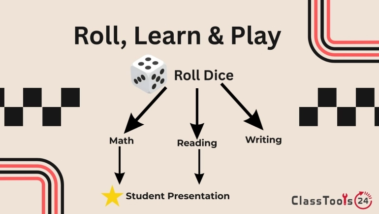 Using an Online Dice Tool for Classroom Activities, Games, and Fair Decisions