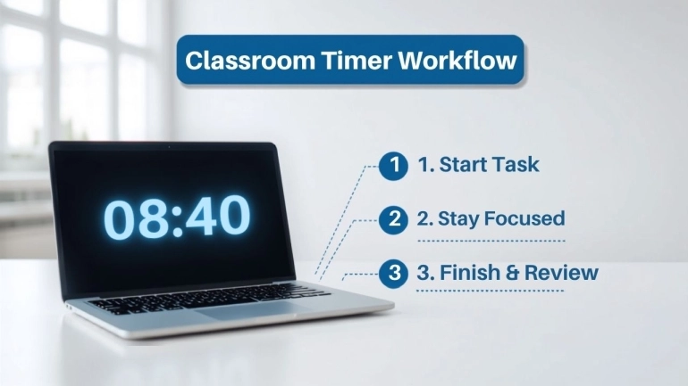 Classroom Timer for Student Focus Routines
